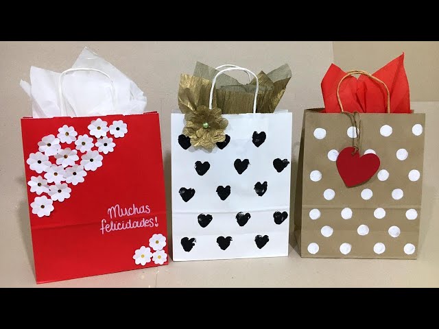 89 ideas de BOLSAS PARA REGALO en 2024  bolsas de regalo, bolsas de regalo  decoradas, empaques de regalos