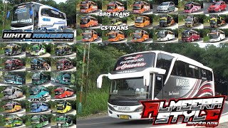 Mobil Bus Telolet Almeera, White Ranger, Chaplin, Rahmat Hidayat, BRIS TRANS, CS TRANS, YEN 80, TCI