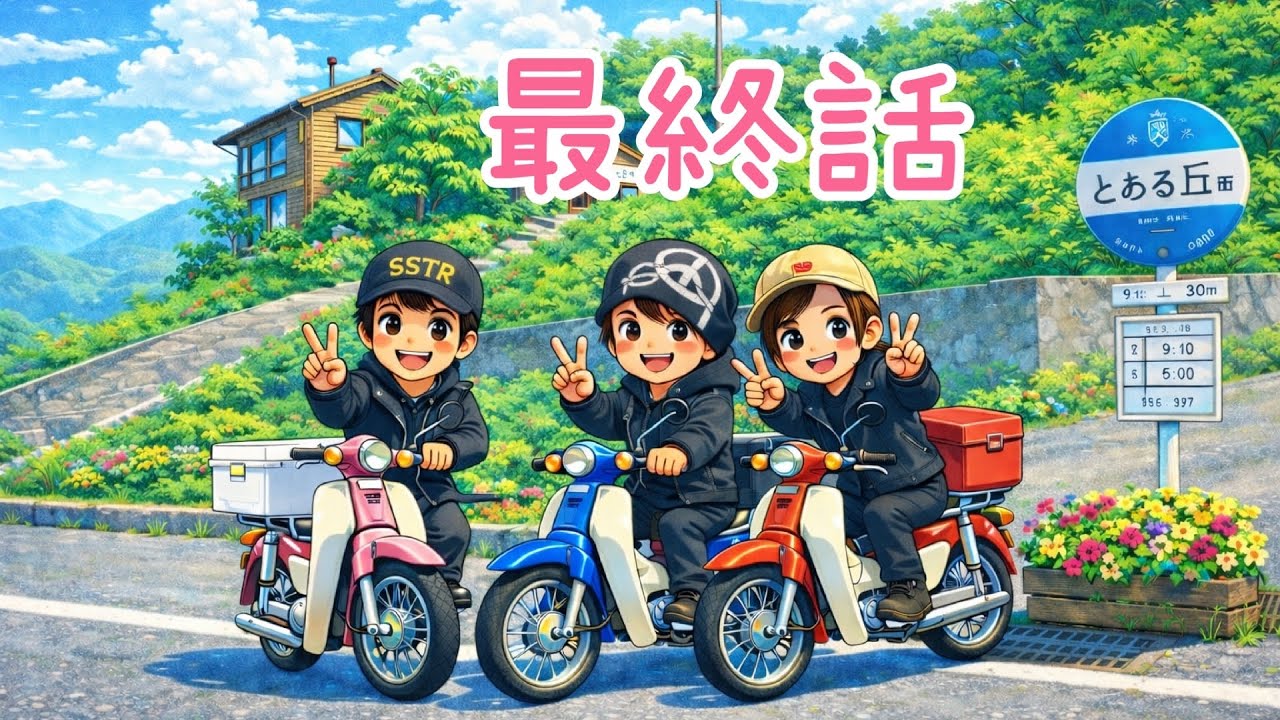 【スーパーカブ】石川県トークが止まらない最終回｜加賀？金沢？マモ企画ツーリング⑦【モトブログ】#94