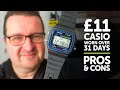 31 DAYS wearing an £11 #CASIO, ANY GOOD? - January&#39;s Daily Driver Watch the Casio F-91W.