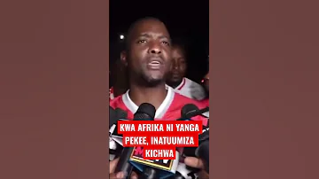 AHMED ALLY KWA AFRIKA NI YANGA PEKEE INATUUMIZA KICHWA 