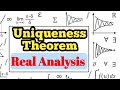 Finite and Infinite Sets , Uniqueness Theorem | Real Analysis - 09