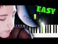 Mecano - Hijo de la Luna - EASY Piano Tutorial