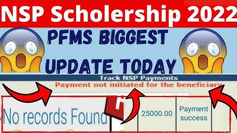 Pfms biggest update  today | all payment related problem solved | no record | paymnet not initiated