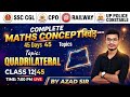 UP Police Maths | UPP Maths Practice Set 12 | Geometry Of Quadrilateral | UPP Constable AzadSir