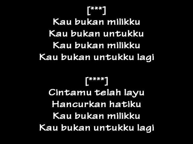 walaupun hatiku kau lukai