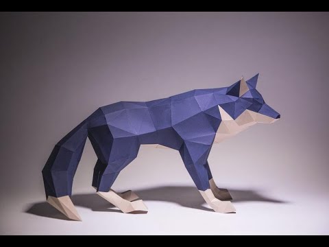 How to make Origami Wolf (EASY TO MAKE AND FOLLOW) - YouTube
