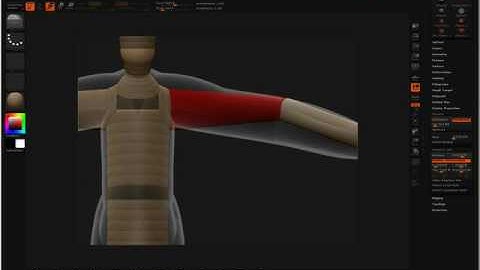 ZBrush Tutorial (Sketching with ZSpheres Basics) - adaptive skin