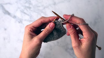Make 1 Purlwise m1p Tutorial | Purl Soho