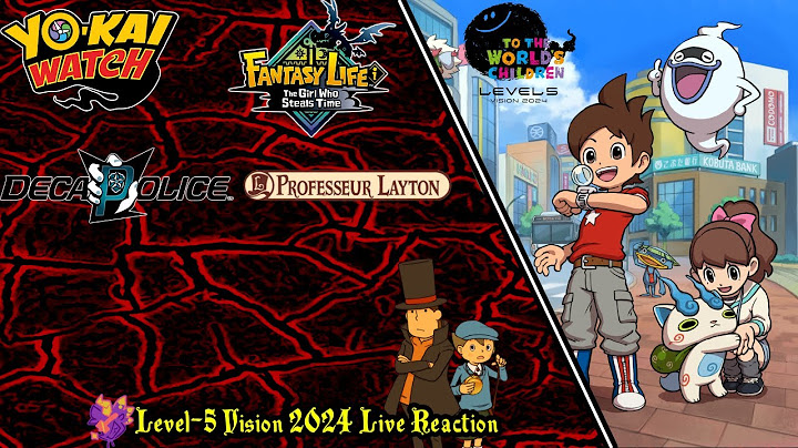 Yo-Kai Watch is back?!?!?!??? I Level-5 Vision (September 2024) Live Reaction