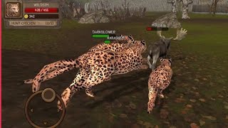Angry Leopard's  V's Hungry Hyena's And Furious Moose | Ultimate Leopard Simulator screenshot 4