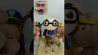 Confused Teacher Pig Man Confused Teacher Super Light Clay Crafts Clay Figure My Crafting Day