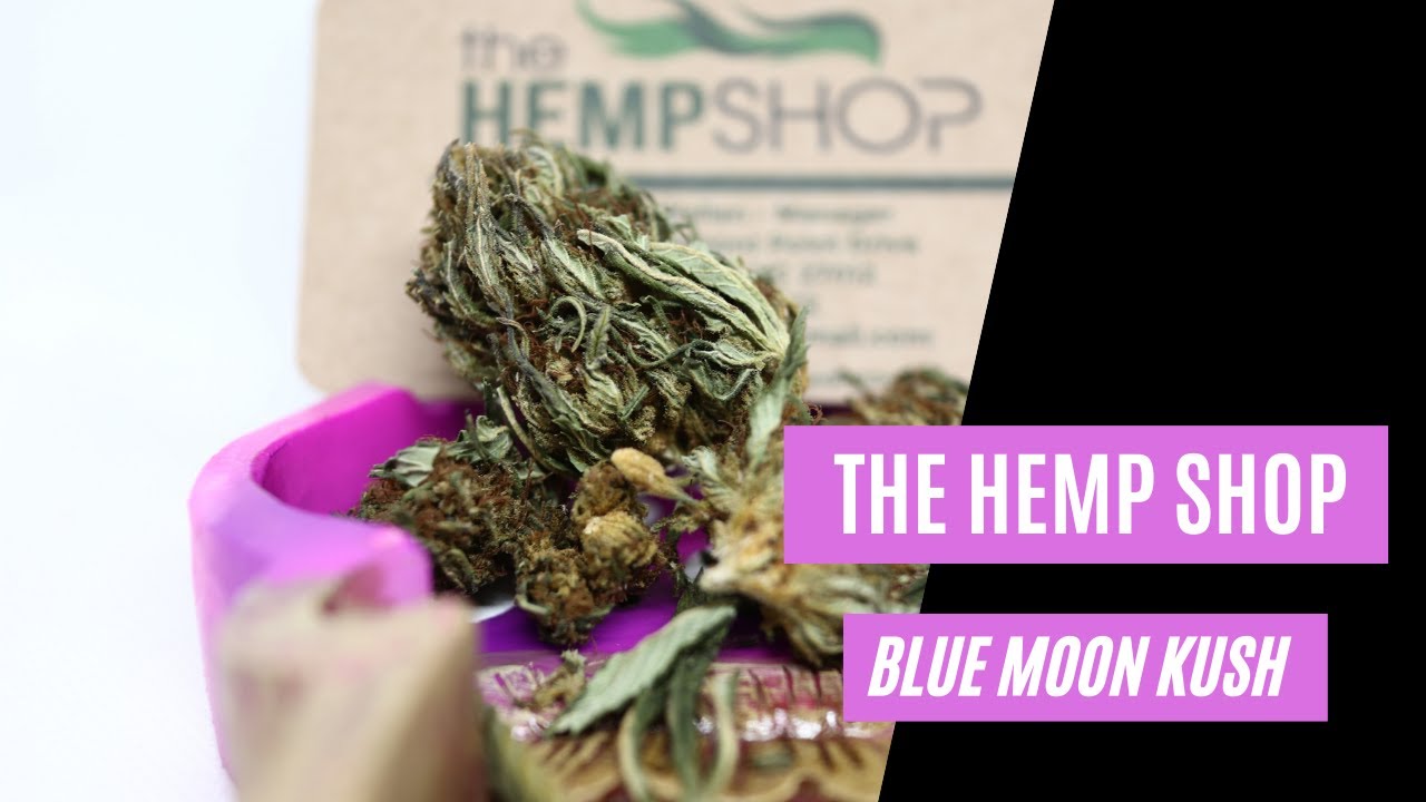 Review #1 - The Hemp Shop - Smoking Blue Moon Kush