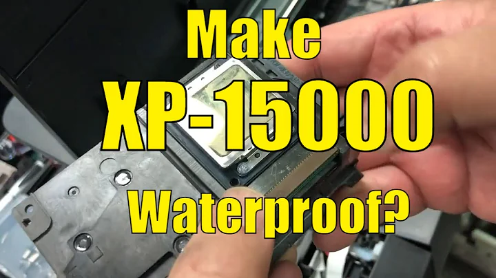 Transform Your XP-15000 Into A DTF/Sublimation Machine - Step 2 Waterproof Printhead