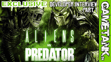 EXCLUSIVE Aliens Vs Predator Interview with Jason Kingsley at Rebellion Games PART 1 // GAMETANK