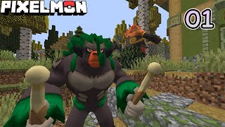 minecraft pixelmon | ลิงที่ตีกลองเป็นนิดหน่อย | EP1