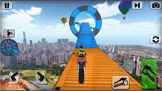 Bike Impossible Tracks Race 3D Motorcycle Stunts | Android GamePlay | Top Galaxy Game screenshot 5