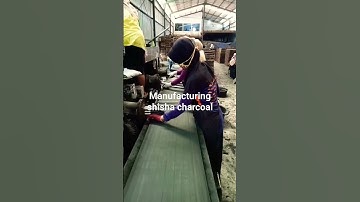 Manufacturing hookah coals #coconutcharcoal