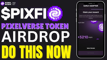 Pixelverse Token Airdrop Claim Latest Update:  PixelTap And Dashboard Claiming