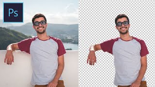 HOW TO REMOVE BACKGROUND TO BECOME TRANSPARENT ON PHOTOSHOP
