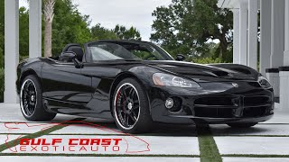 Supercharged 2006 Dodge Viper SRT-10 Roadster in 4K