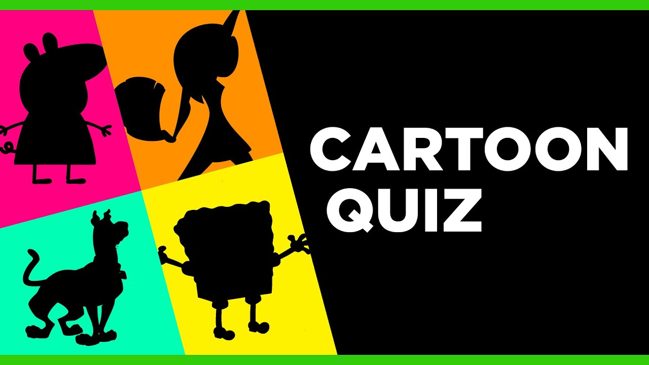 Cartoon Silhouette Quiz - HARD! - YouTube