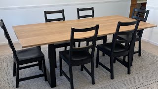 Simple dining table build