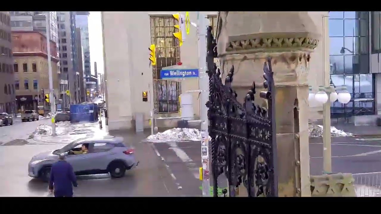 Walking Tour of Ottawa (with fireplace calming sound)