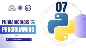 CS1400 - 07 - Unit Testing