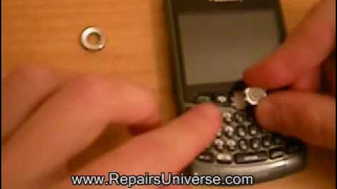 BlackBerry Trackball Replacement & Repair Video