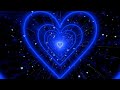 Heart tunnelblue heart background  neon heart background  wallpaper heart 10 hours