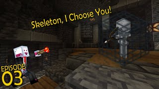 CONJURING SKELETONS: Dual Spawner and Auto Farms – MegaPint Plays Minecraft EP3