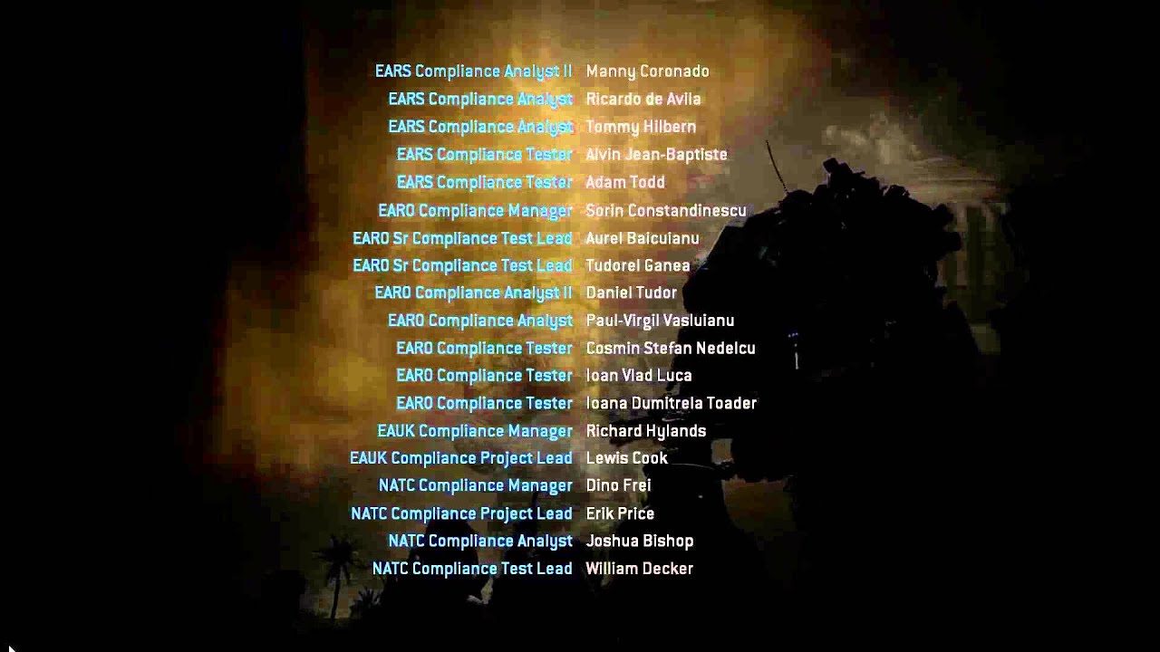Titanfall: Credits