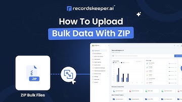 How to Upload ZIP Folders to RecordsKeeper.AI | Bulk Document Management with AI Automation