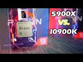 Ryzen 5900X Vs i9-10900K (Benchmarks and Review)