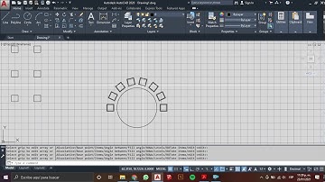 13-AUTOCAD-Array/Matriz-polar y camino.