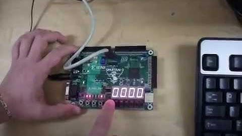 Integer Divider on FPGA Board