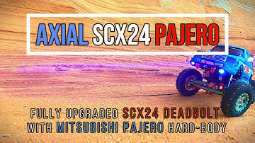 Axial SCX24 Deadbolt | Axial Scx24 | Mitsubishi PAJERO | Hard Body | (@IDORC )|