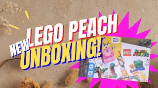 Unboxing Lego Peach #legopeach #lego #letsunbox #unboxing #peach #toys