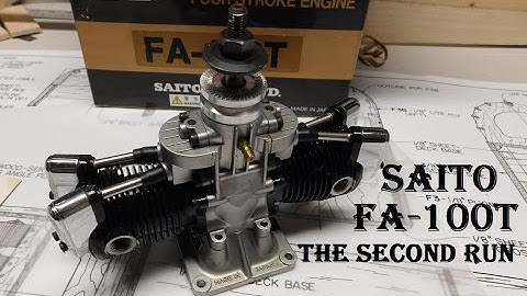 Saito FA-100T The Second Run