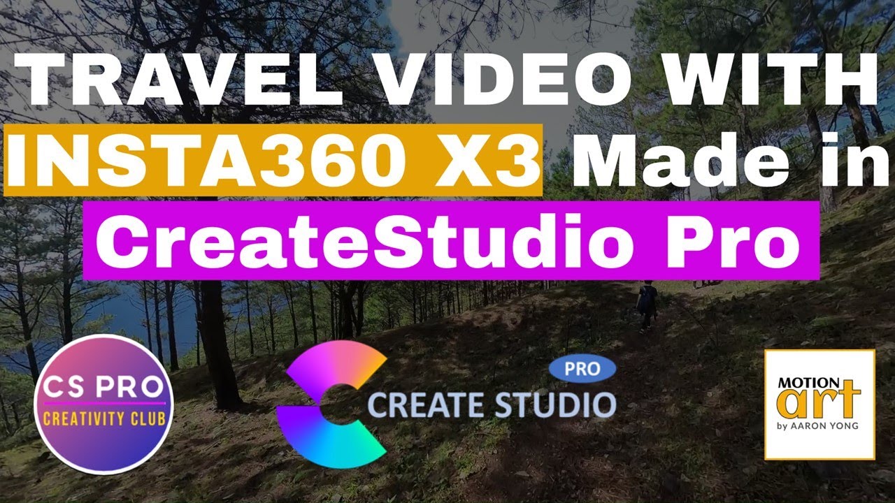 Travel Video created in CreateStudio Pro with Insta360 X3 footage - YouTube