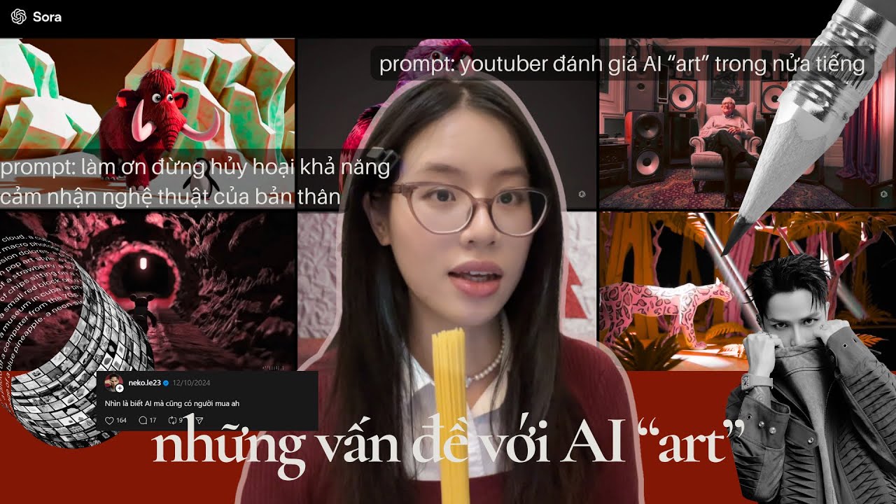 Outline Video 43 phút yapping những vấn đề của GenAI