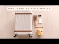 Minimalist Haul | Minimal and sustainable purchases | Intentional shopping