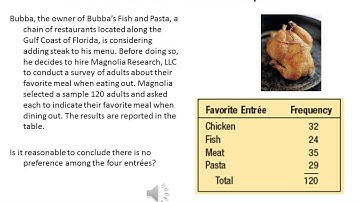 Business Statistics Lesson 15: Goodness of fit tests