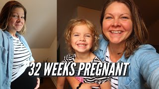 32 Weeks Pregnant with my Third Baby | Prenatal Vitamin Fail \& Buttery Soft Maternity Leggings