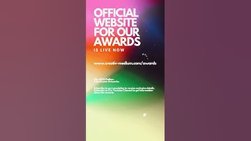 Website for awards is live now : Generative Tendencies #generativeart #generative_design #blender