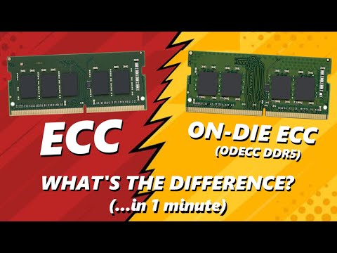 ECC vs On-die ECC DDR5 Memory - What Is The Difference?