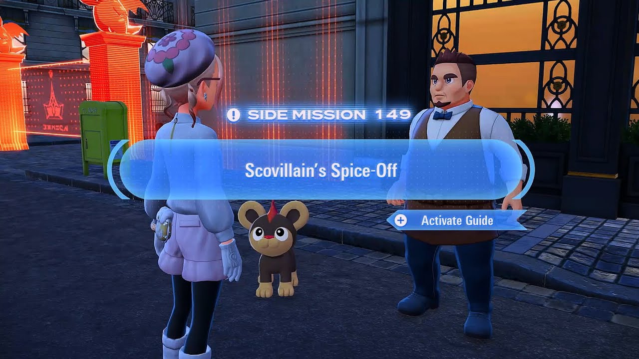Pokémon Legends: Z-A | Mega Dimension | Side Mission 149 Scovillain's Spice-Off