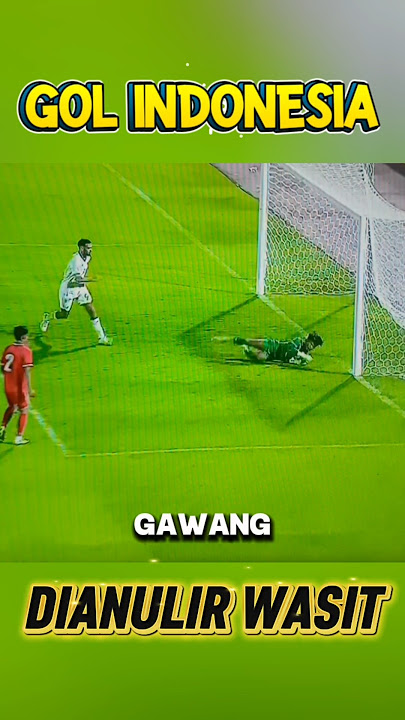 6th minute: Indonesia U-23 vs Laos