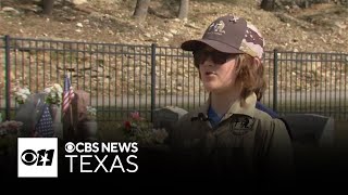11-year-old Texas boy cleans veteran's graves in community cemeteries